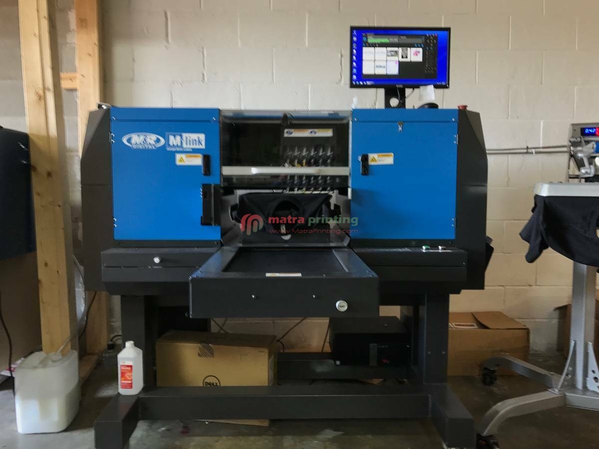 M&R M-Link DTG Direct to Garment T-shirt Printer