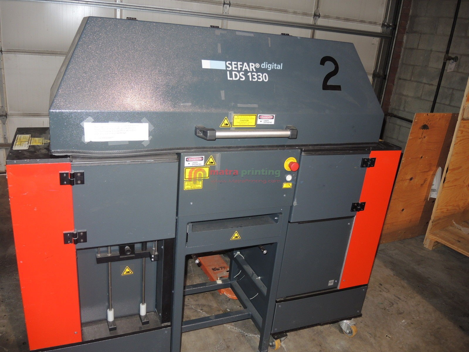 SEFAR LDS 1330 Screen Printer with G-Wash 165
