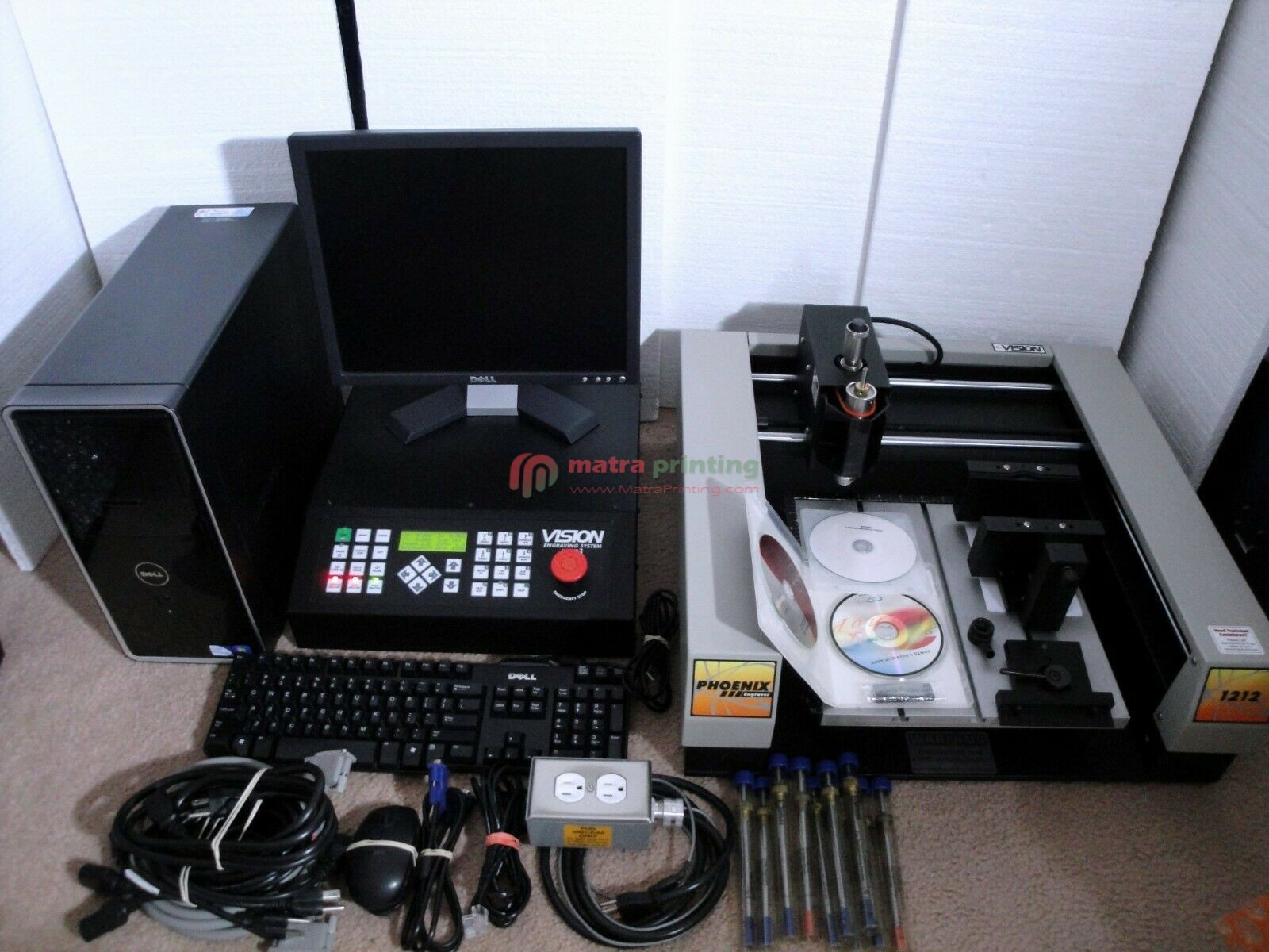 Vision Phoenix 1212 engraving & controller series 3