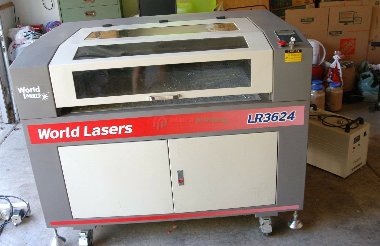 World lasers LR3624 laser engraving cutting machine